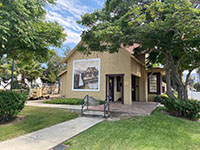 The restored Lake Elsinore Railroad Station is now a visitor center.