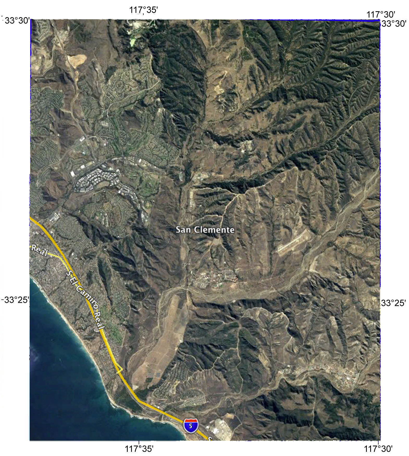 San Clemente 7.5 minute quadrangle
