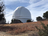 Mount Palomar Observatory building.