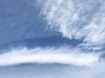 Contrails morphing into cirrus clouds (4)