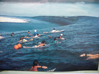 Tsunami surfing