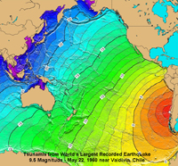 9.5 Chili earthquake and tsunami