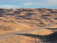 San Hills of Nebraska are stabilized dunes in the northwestern Nebraska prairie. 
