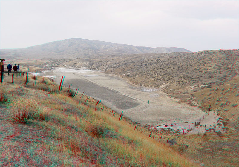 Sag pond along San Andreas Fault