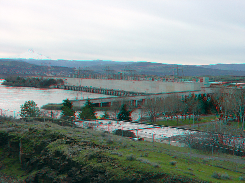 Dalles Dam on the Columbia River