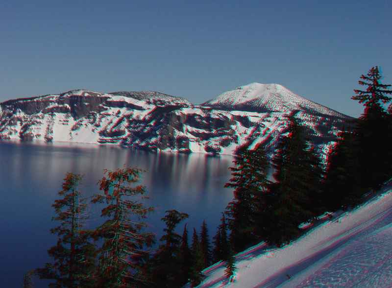 Mounte Scott and eastern Crater Lake