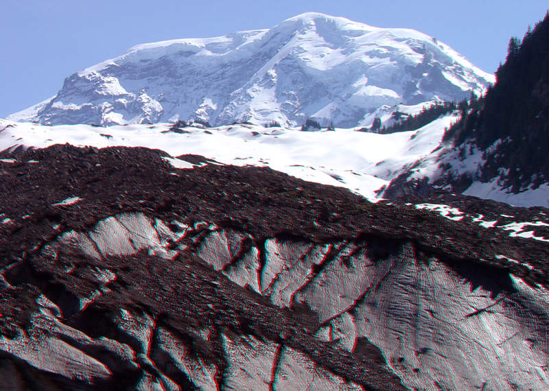 Carbon Glacier on Mount Rainier