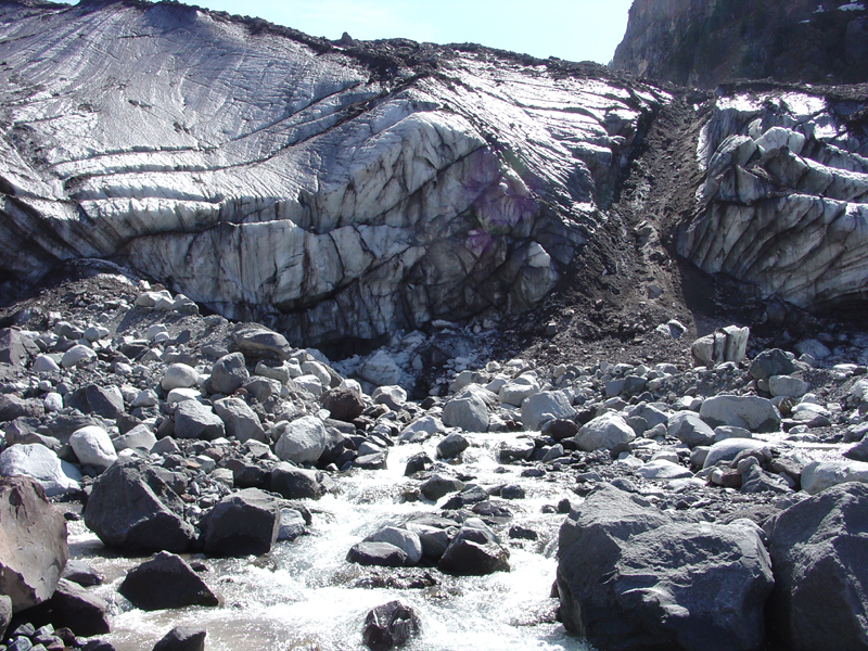 Carbon River and Carbon Glacier
