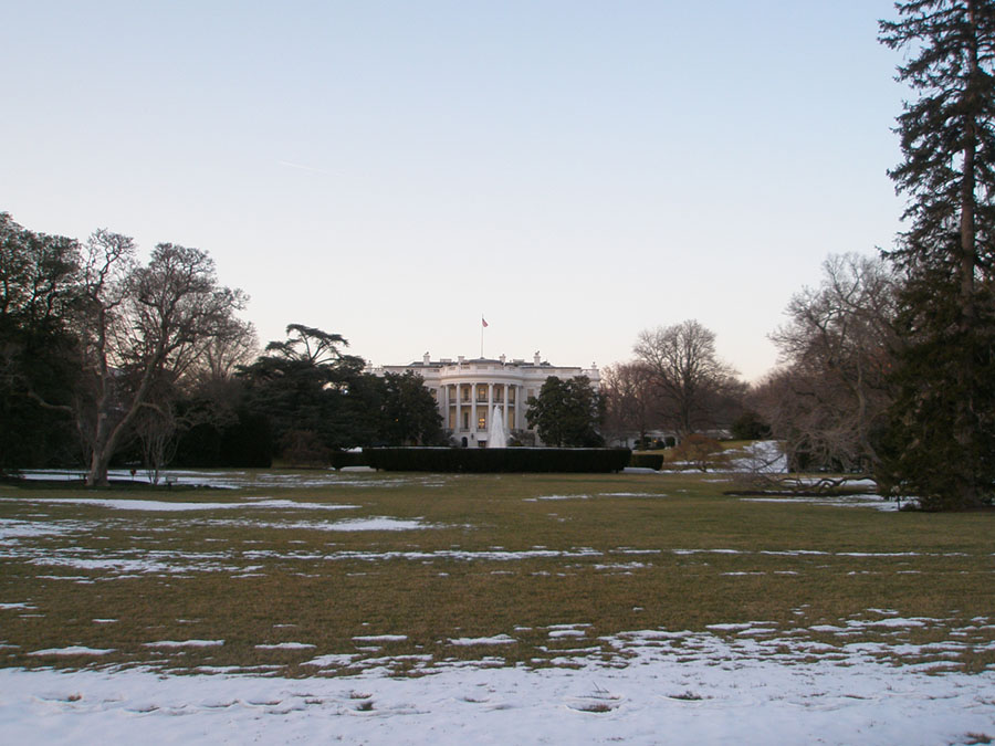 View in the vicinity of th White House