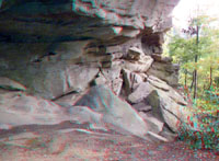 Rock shelter at Whistling Arch