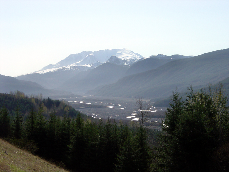 Mount St. Helens and Toutle River Valley