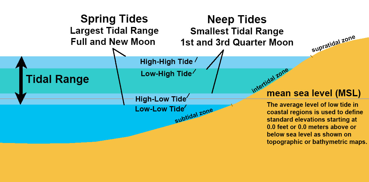 Distinguish Between Wave Tide And Current