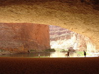 Redwall Cavern in Marble Canyon along the Colorado River, Arizona