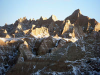 Pinnacles at Badlands National Park
