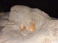 Flowstone in Carlsbad Caverns, New Mexico