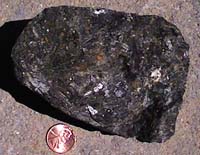Pyroxenite from Monterey County, CA