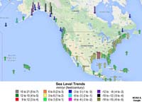 Sea Level Trends around North America
