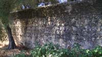 Cemetary wall