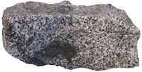diorite or gabbro from the "Logan gabbro"