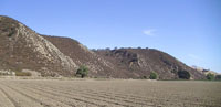 Hogback along San Benito River valley