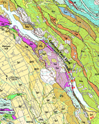 USGS Map of the Santa Clara Valley region