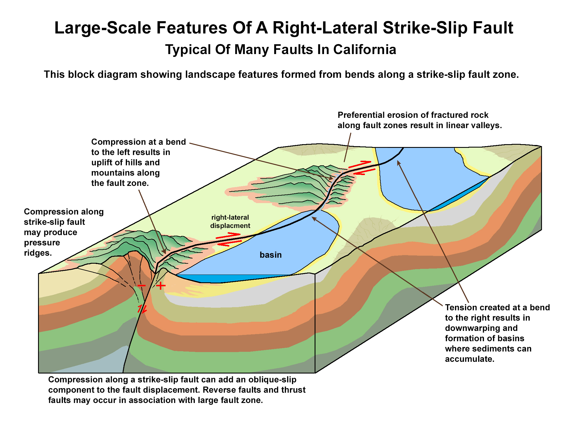 PDF] Transverse fault zones of subtle geomorphic signature in