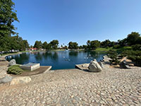Temecula Duck Pond Park. Prior to development the pond was a natural sag pond area along Temecula Creek.