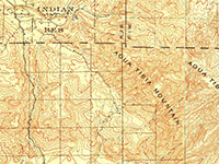 Portions of the  topographic maps: San Luis Rey 1901 and Ramona 1903  15' x 15' quadrangles.