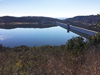 Olivenhaid Dam and Reservoir.