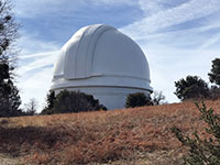 Palomar Observatory on Palomar Mountain.