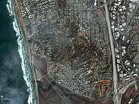Satellite map view of the Torrey Pines Extension area (same area as in Figure 161).