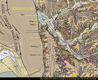Portion of the CSG Geologic Map of San Diegoshowing the Torrey Pines park area