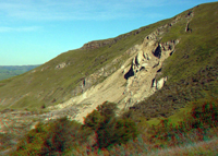 Mission Peak landslide