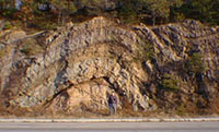 New Jersey anticline and syncline along Route 23 near Butler, New Jersy