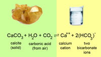 Carbonate chemical reactions