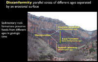 disconformities in the Grand Canyon