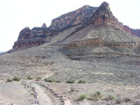 Bright Angel Shale is a rock formation within the Sauk Sequence exposed in the Grand Canyon