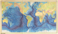 First world map of the seafloor and land surface.