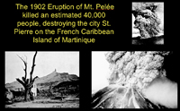 1902 Erupt of Mt. Peleee
