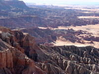 Adeii Eechii Cliffs are an escarpment between Flagstaff and Tuba City, Arizona. 