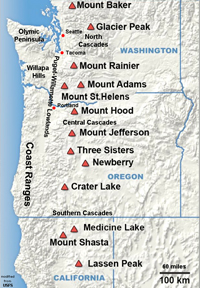 Cascades and Coastal Borelands. 