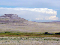 Agate Fossil Beds National Monument preserves fossiliferous outcrops of the White River Formation exposed in northwestern Nebraska. 