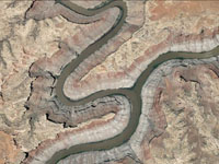 Confluence of the Colorado River and Green River in Canyonlands National Park, Utah