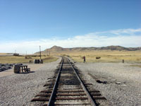 Golden Spike NM is where the Transcontinental Railroad was completed in 1867.