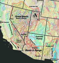 Great Basin and Basin & Range regions