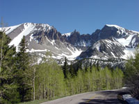 Wheeler Peak in Great Basin National Park, Nevada
