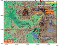 Migration of the Yellowstone hotspot