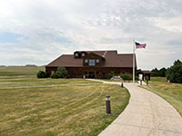 Visitor Center and museum at Agate Fossil Beds National Monument