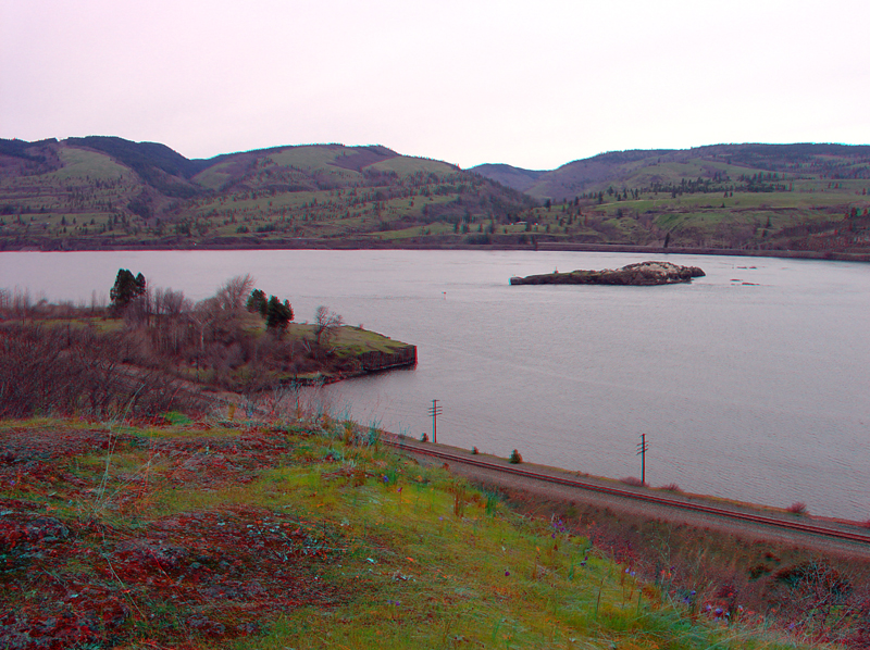 Columbia River Gorge at Memaloose State Park