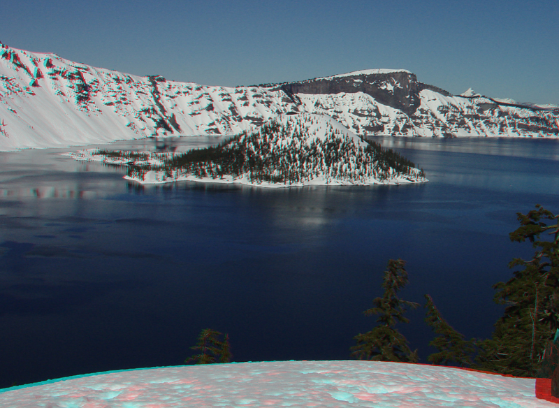 Winter view near Rim Village